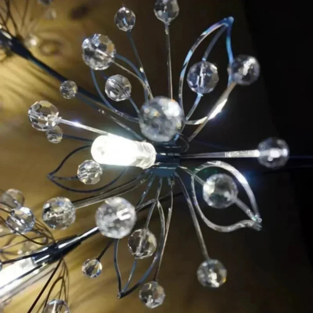Lustrae - Elegante Moderne Minimalistische Kristall-Karottenblume Wandleuchte für eine stilvolle Einrichtung