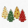 Eleganza in casa: decorazione Putuo per albero di Natale da tavolo – set da 4 pezzi per soggiorno, casa di campagna e idea regalo