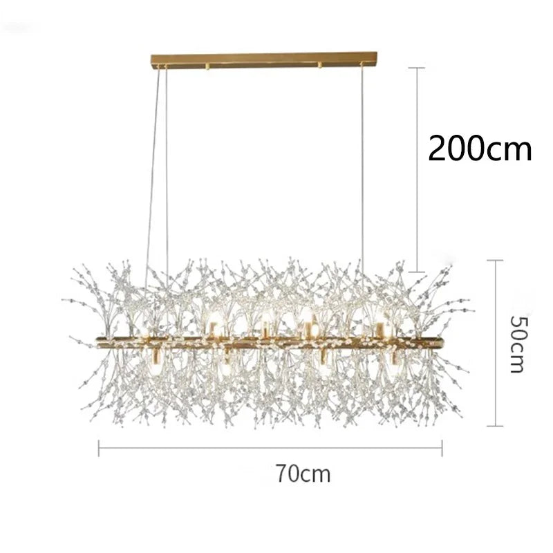 Thyrena - Moderne LED-Hängelampe für dein Wohnzimmer, Schlafzimmer und Esszimmer für eine stilvolle Innendekoration