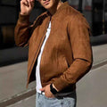 Lässige Eleganz: Marc Romano Wildleder-Bomberjacke