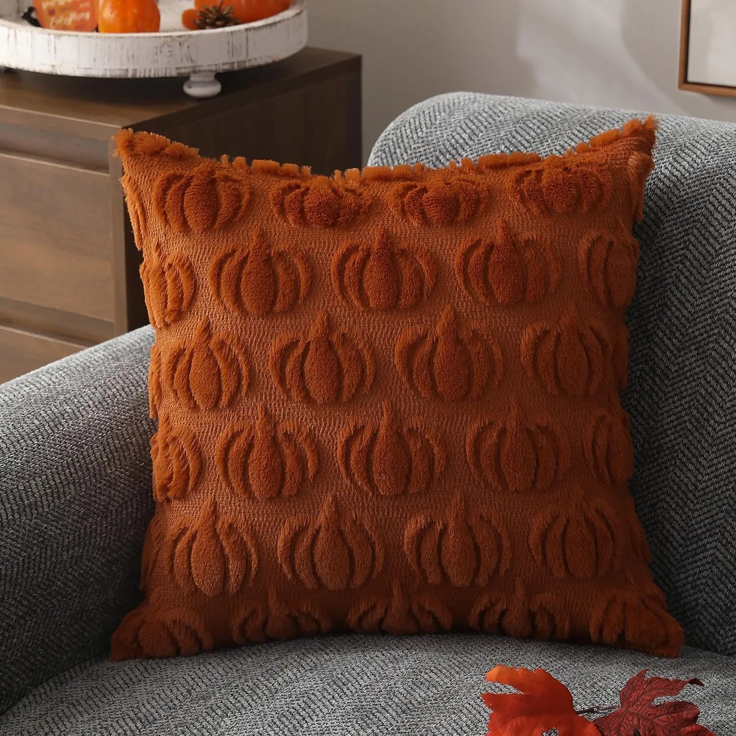Nirellia - Luxuriöses Kissen mit samtweicher Samtstruktur für Komfort und Stil