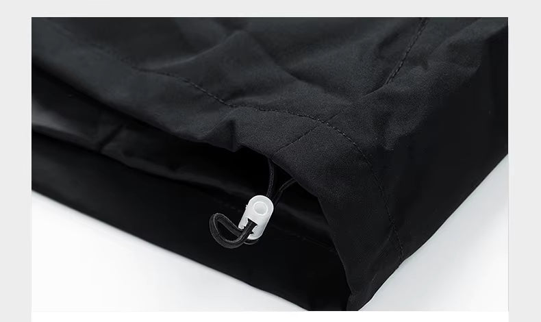Herren Wasserdichte Kapuzen-Windjacke