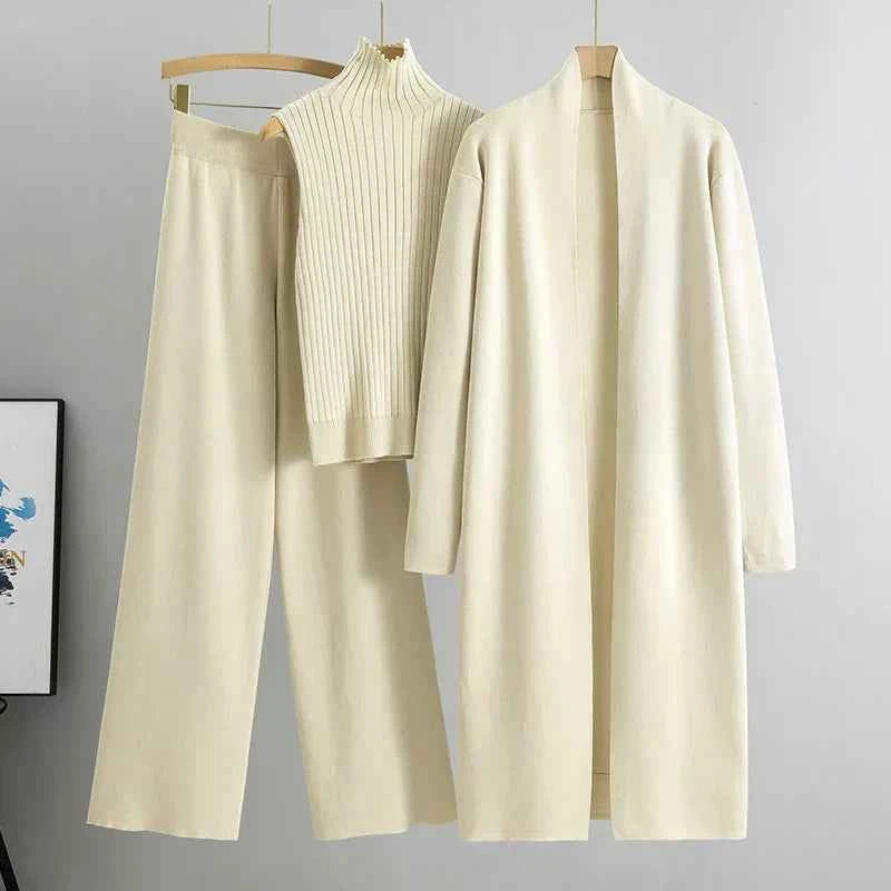 Jessica | Damen-Heartstück Cardigan und Hose Set für stilvolle Eleganz