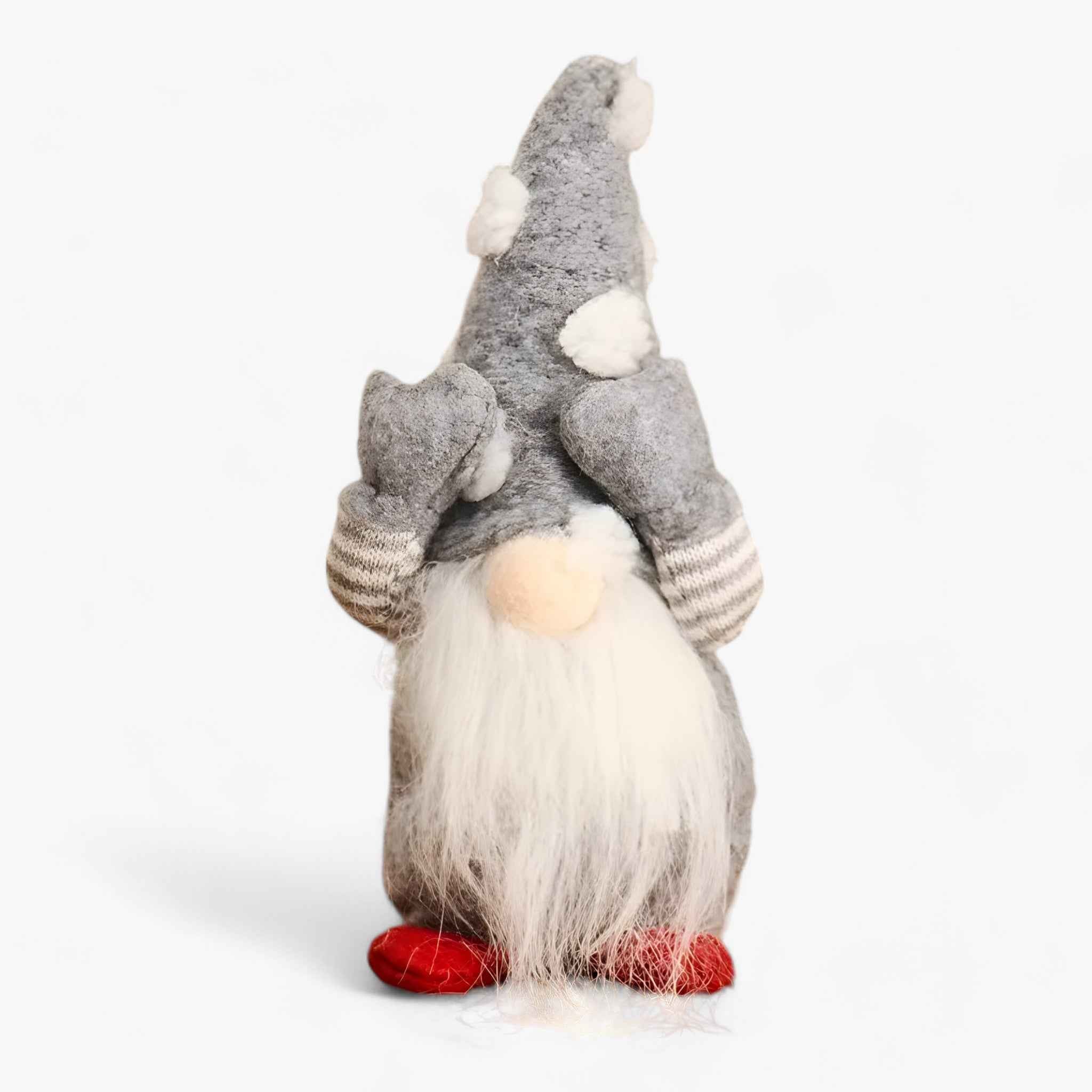 SantaFace | Weihnachtsfigur ohne Gesicht - Schaffen Sie eine magische und mysteriöse Atmosphäre für Ihre Weihnachtsdekorationen