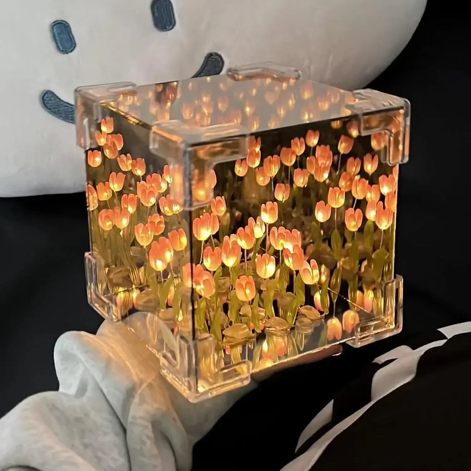 DIY-Spiegelwürfel Lampe – Schaffen Sie Ihre einzigartige Lichtatmosphäre