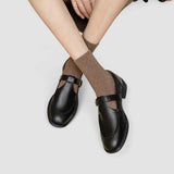 Orthopädische Mary-Jane-Schuhe mit einer quadratischen Spitze - komfortable Unterstützung und Stabilität bei jedem Schritt