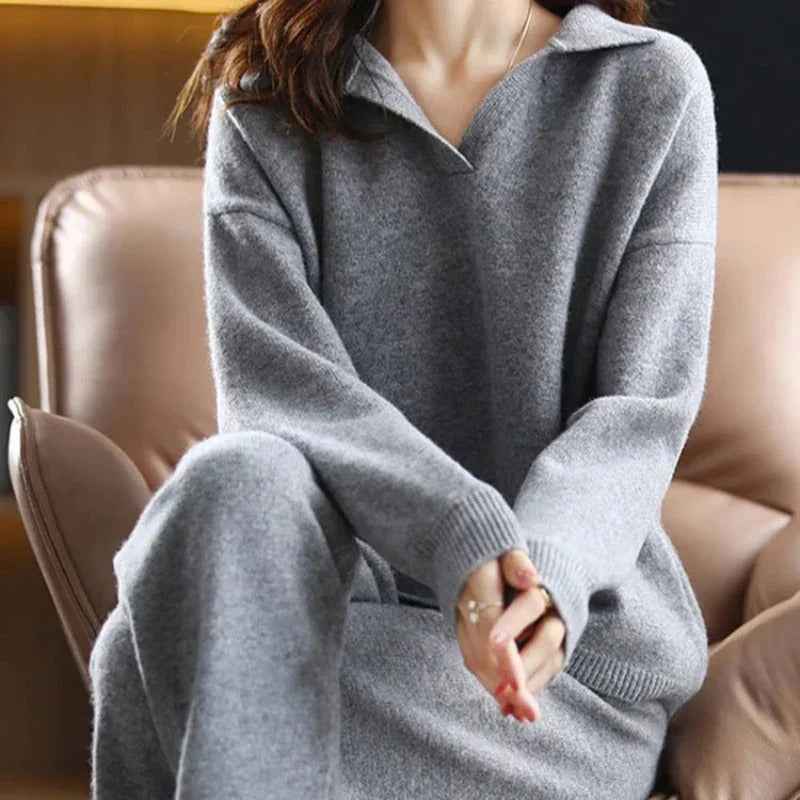 Paige | Gemütliches Damen-Winter-2-teiliger Lounge-Set für ultimativen Komfort