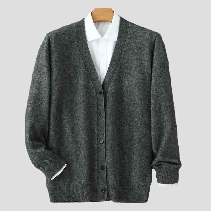 Lucas | Herren-Cardigan im Casual-Stil – Weicher Strick für täglichen Komfort und Stil