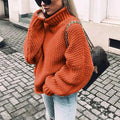 Gemütlicher Oversize-Winterpullover Damen