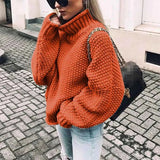 Gemütlicher Oversize-Winterpullover Damen