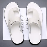 KINSEY - Elegante minimalistische Sandalen aus echtem Leder
