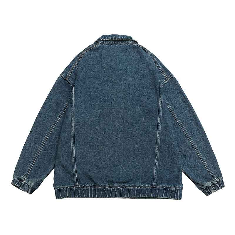 Trendige Jeansjacke für einen urban-chic Stil