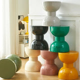 Stilvoller Lage Bogen-Design Beistelltisch für Diele oder Wohnzimmer