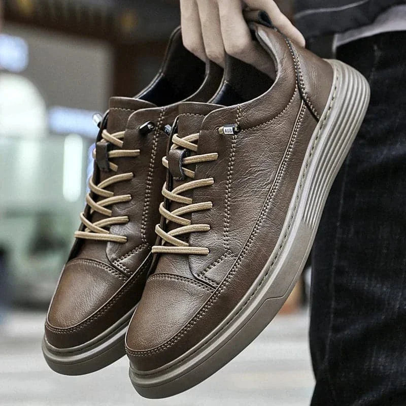 Leder-Schuhe ConfortInégal für bequemes Gehen