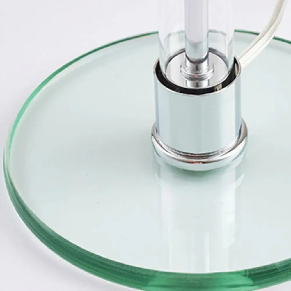 Heliophos - Elegante moderne minimalistische Glas-LED-Tischlampe für stilvolle Wohn Dekoration