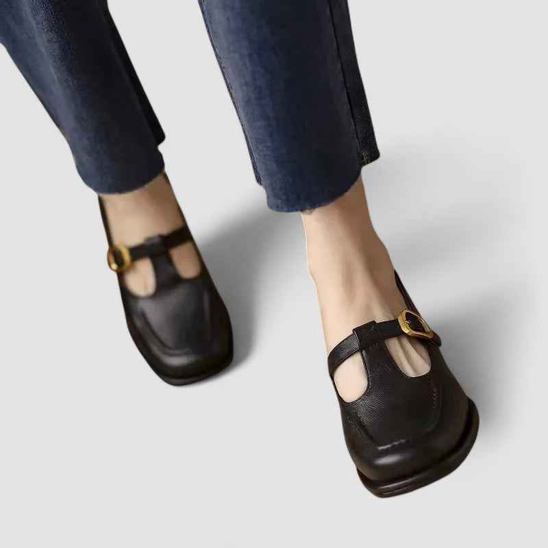 Kyrahnae | Orthopädische Mary-Jane-Schuhe mit T-Riemen – Komfort und Unterstützung bei jedem Schritt
