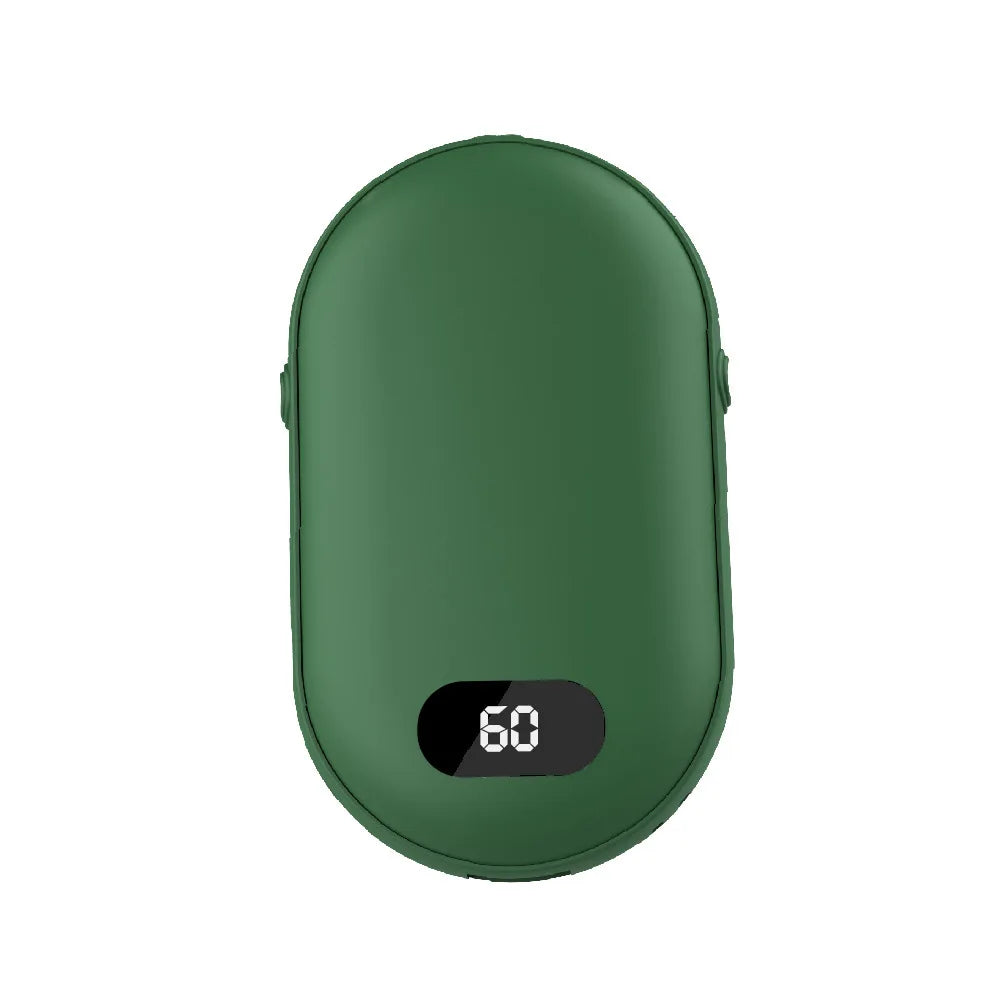 2-in-1 Wiederaufladbare Handwärmer & Powerbank - USB Taschenheizung