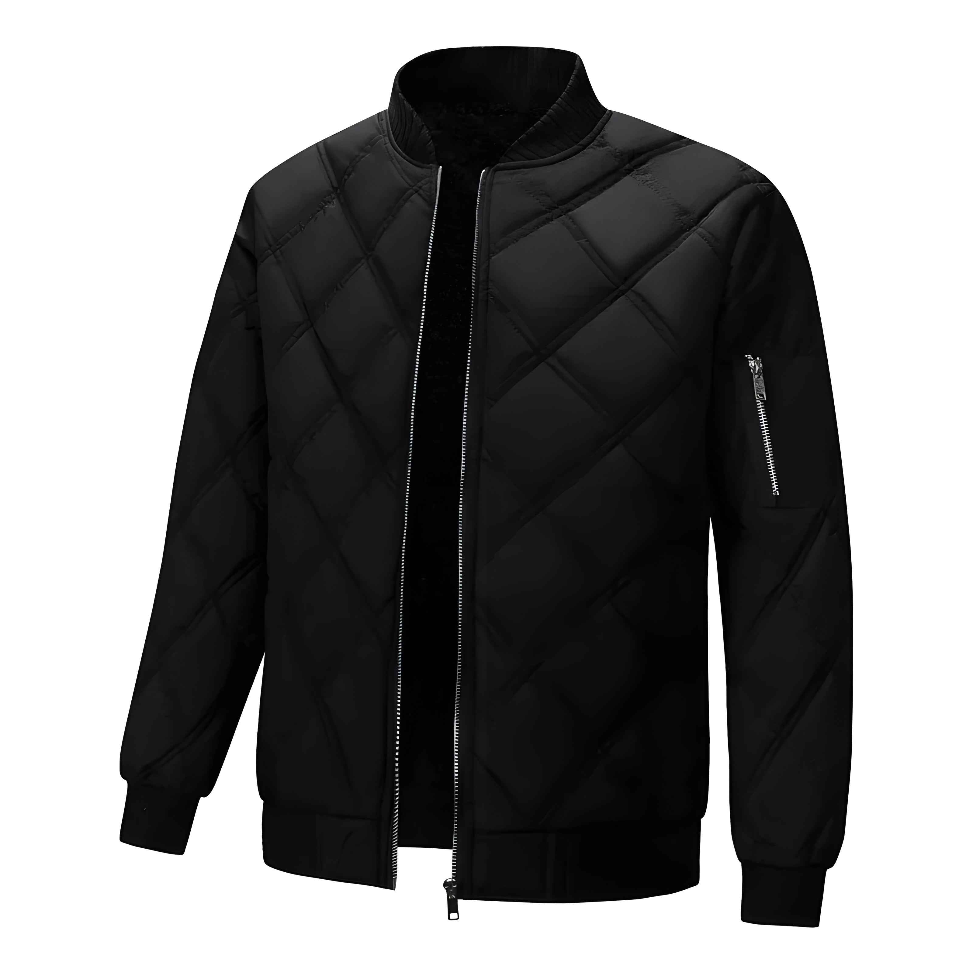 Elegante und bequeme quiltartige Arlo-Jacke