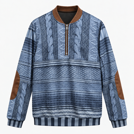 SERELAVYN - Hoodie premium à fermeture éclair élégant