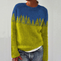 Retro-pullover Hyggelig & Stilfuld til damer