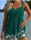 Ensemble maillot de bain femme à motif floral  