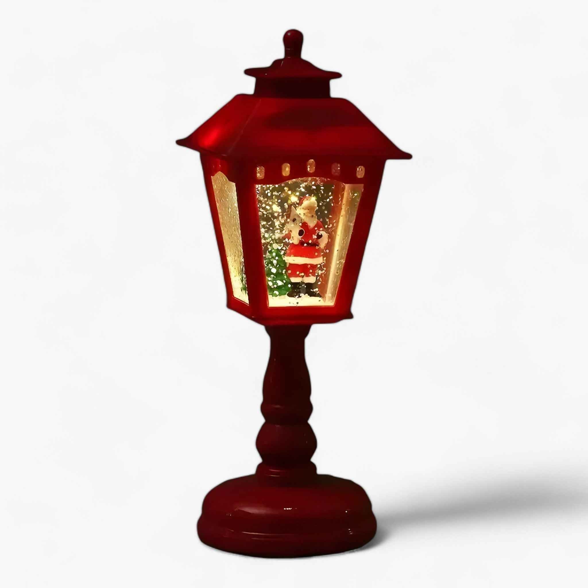 Santans Laterne | Lichterkettengruß mit Windlichtern – Perfekt zur Beleuchtung Ihrer Festdekoration