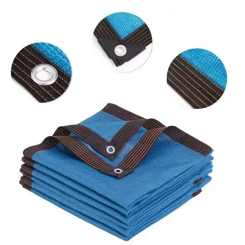 Zonneschermnet Schwarz HDPE - UV Werend Schaduwdoek für Terras & Tuin
