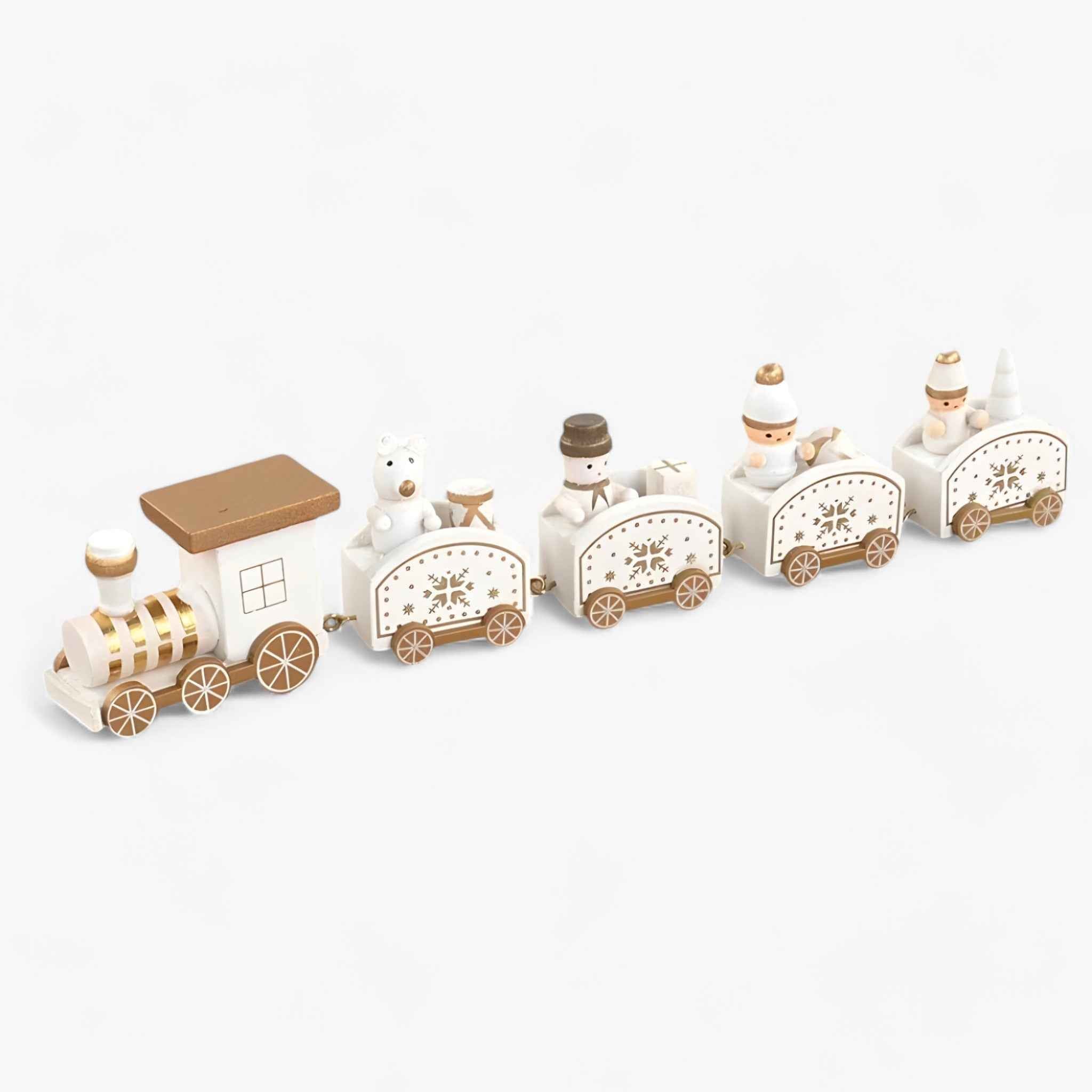 Maritime Weihnachtsdeko mit Dampfzug aus Holz – Bringen Sie Charm in Ihre Weihnachtsstimmung