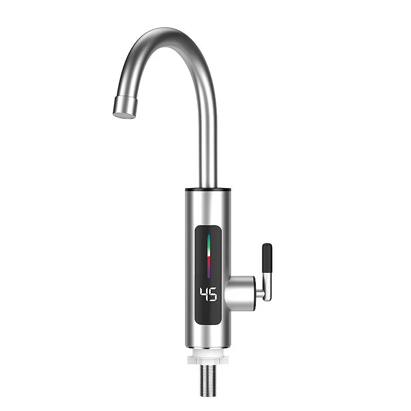 Zarenthea - Luxus Elektrischer Küchenhahn mit Durchflusswärmer 3000W aus Edelstahl für Effizienz und Eleganz