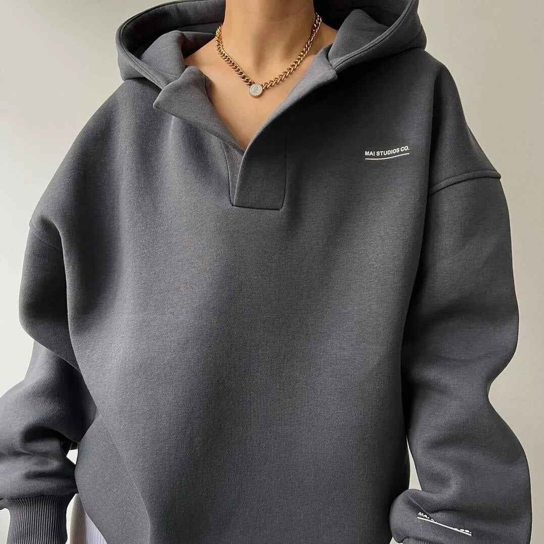 Stilvoller Damen-Kapuzenpullover mit trendigem Druck für einen lässigen Look