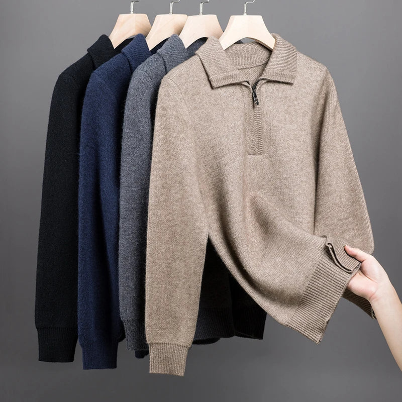 Kaschmir-Sweatshirt Luca – Raffinierter Komfort und Eleganz