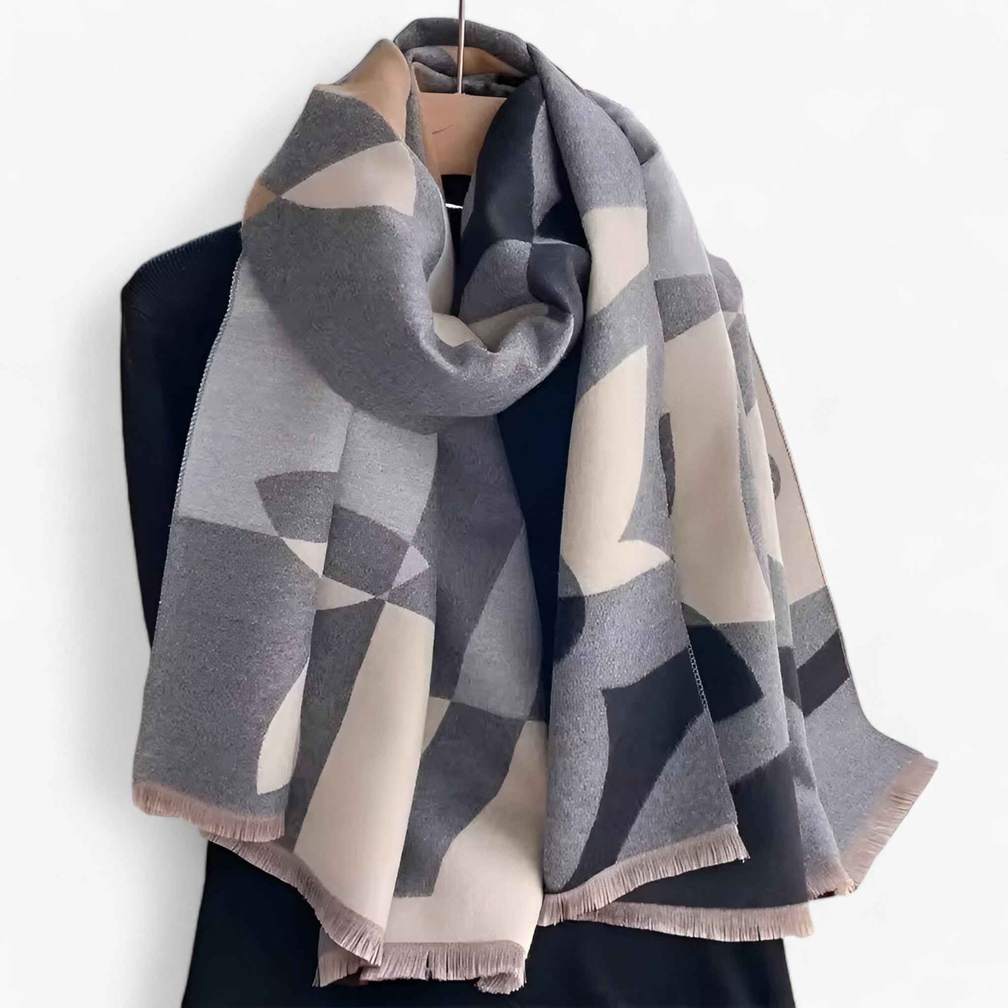 Livia Pashmina-Schal mit Blumenmuster – warme Eleganz für Herbst und Winter