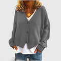 Eleganter Strickcardigan für einen bequemen und eleganten Stil Damen