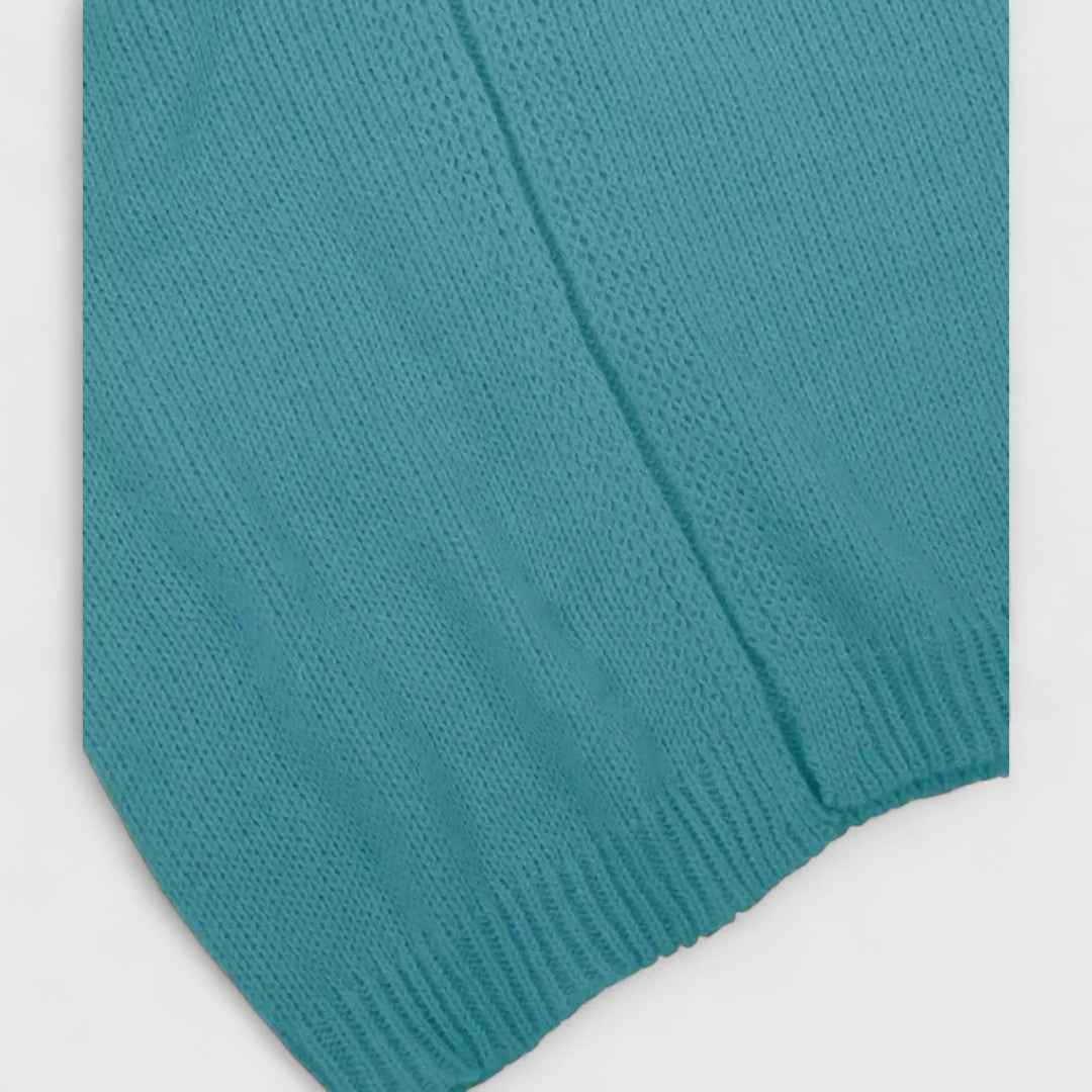 Yosha - Stylischer Patchwork-Strick-Cardigan für kuscheligen Chic