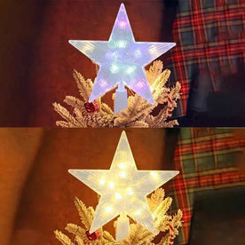 GleamPoint - Magische leuchtende Stern für den perfekten Weihnachtsbaumtopper