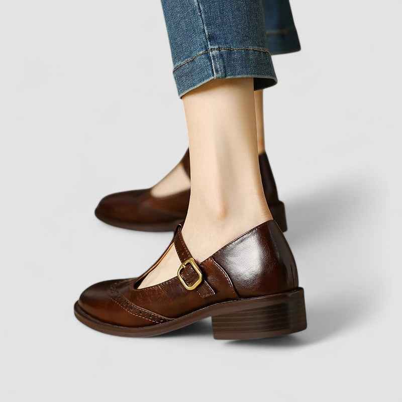 Olyssiah | Bequeme orthopädische Mary-Jane-Schuhe mit Fußgewölbeunterstützung