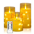 Candele LED senza fiamma con effetto realistico per un'atmosfera calda e sicura