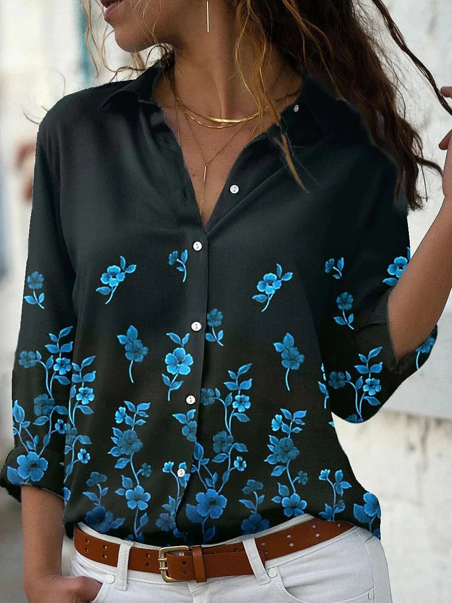 Iravella Legere Druckbluse für einen stilvollen Alltagslook