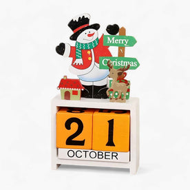 Festliche Baumadeskalender mit Zwerg und Schneemann – Mach deine Feiertage noch spannender