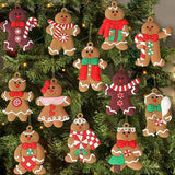 Leckere Honigkuchen Weihnachtsbaumschmuck für eine magische Weihnacht