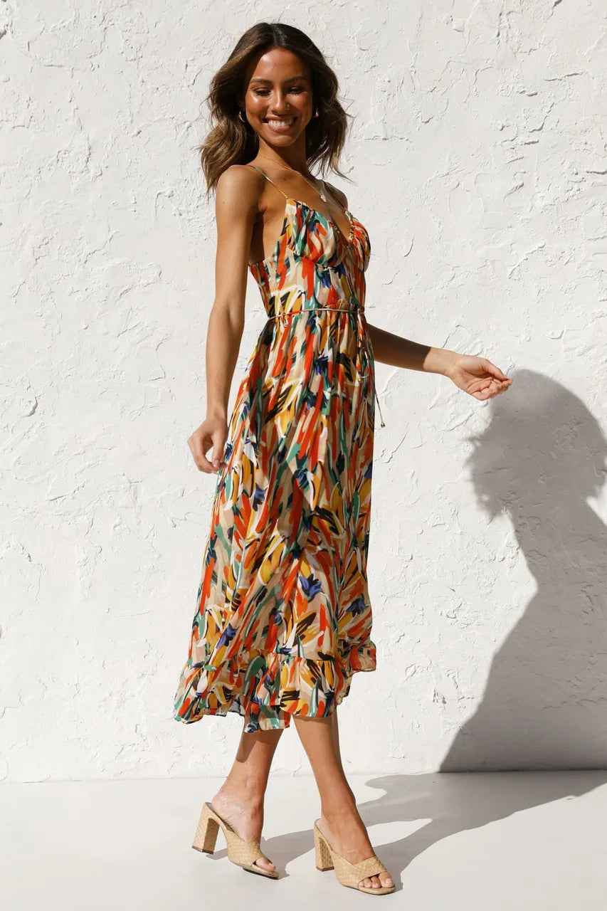 Milou | Müheloser Chic: Elegantes Sommerkleid für sonnige Tage