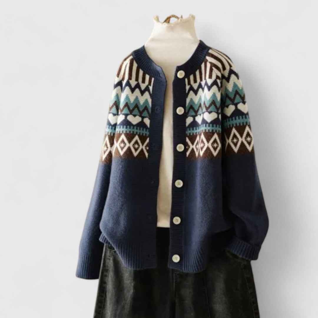 Amara - Eleganter Cardigan Pullover für einen bequemen Stil