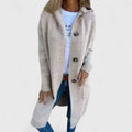 Elegant lang og stilfuld Cardigan Damer