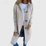 Eleganter langer und eleganter Cardigan Damen