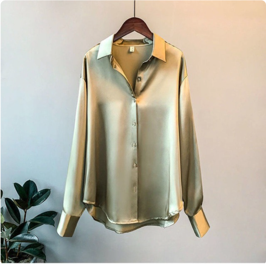 Camila - Elegantes Satinhemd für einen anspruchsvollen Stil