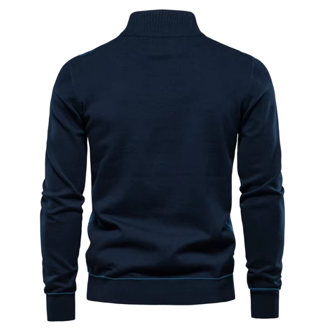Yven | Stilvolles Herrenhemd mit Halbreißverschluss für einen modernen Look