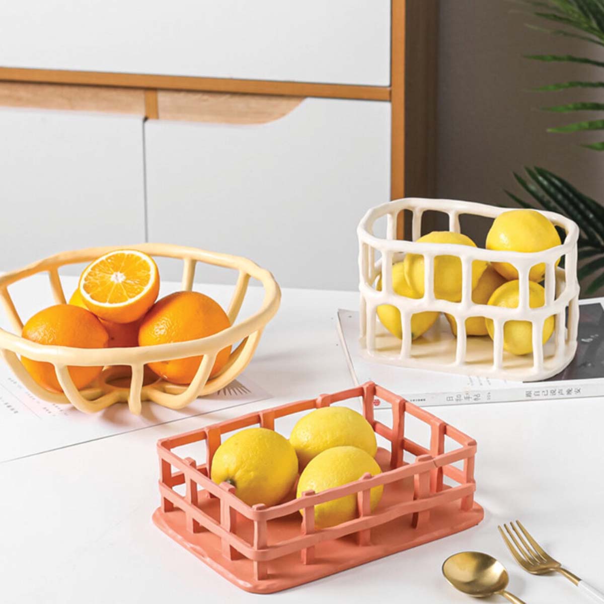 Resinierter Fruchtstock für elegante und praktische Dekoration
