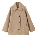 Eleganter und lässiger Wintermantel für einen trendigen Look