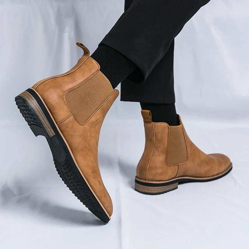 Kayden - Elegante Chelsea-Stiefel aus Leder