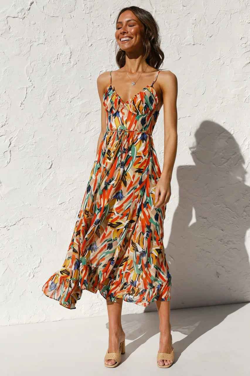 Milou | Müheloser Chic: Elegantes Sommerkleid für sonnige Tage